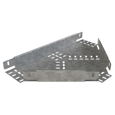 Marshall-Tufflex Metal Cable Tray Light Duty Equal Tee 150mm Pre-Galvanised