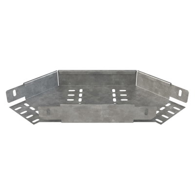 Marshall-Tufflex Metal Cable Tray Heavy Duty 90 Deg Flat Bend 600mm Pre-Galvanised