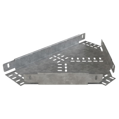 Marshall-Tufflex Metal Cable Tray Heavy Duty Equal Tee 75mm Pre-Galvanised