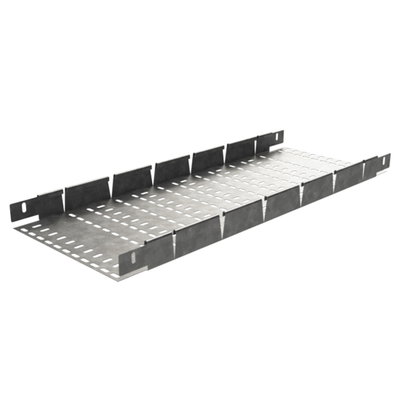 Marshall-Tufflex Metal Cable Tray Medium Duty Adjustable Riser 300mm Pre-Galvanised