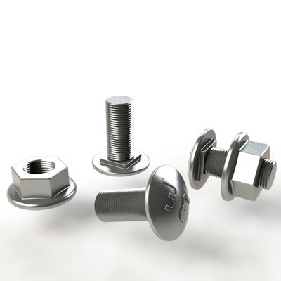 Marshall-Tufflex Metal Cable Tray GC Nut and Bolt Hot Dip Galvanised (Pack of 100)