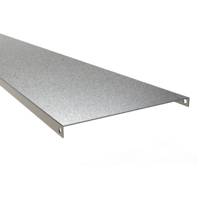 Marshall-Tufflex Metal Cable Tray Cover 300mm x 3m Pre-Galvanised