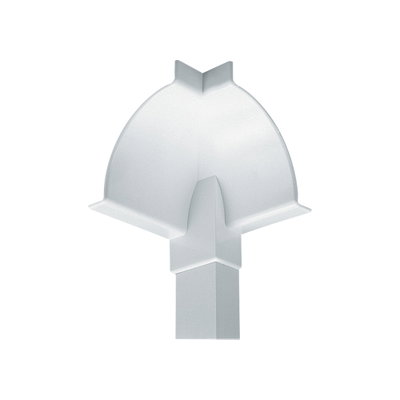 Marshall-Tufflex 50mm x 50mm PVC-U Cornice Right Hand MMT2 (25mm x 16mm) Mini Trunking Adaptor White (Pack of 10)