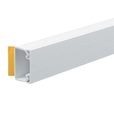 Marshall-Tufflex 25mm x 16mm x 2.4m Self Fix PVC-U Mini Trunking White (Pack of 30)