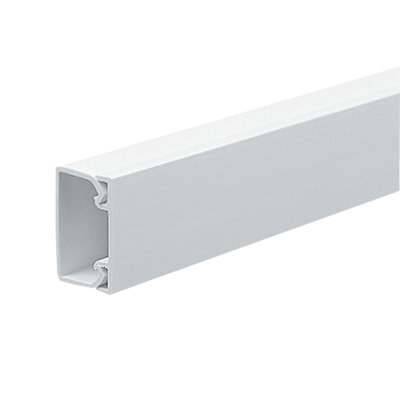 Marshall-Tufflex 25mm x 16mm x 3m PVC-U Mini Trunking White (Pack of 30)
