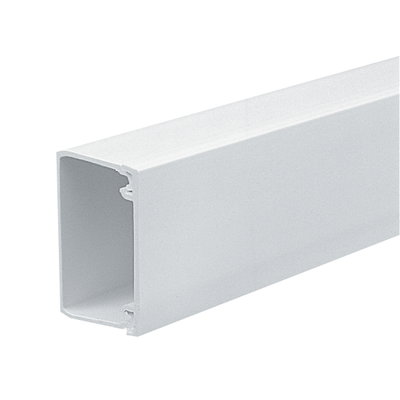Marshall-Tufflex 38mm x 25mm x 3m PVC-U Mini Trunking White (Pack of 15)