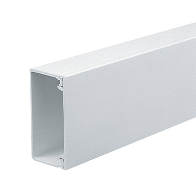 Marshall-Tufflex 50mm x 25mm x 3m PVC-U Mini Trunking White (Pack of 12)