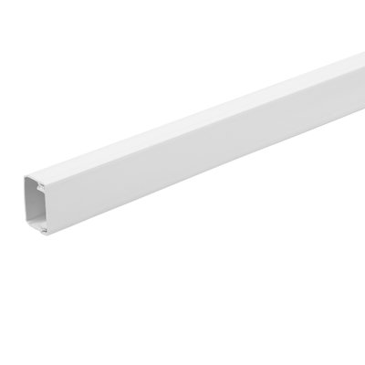 Bendex 25mm x 16mm x 2m Mini Trunking PVC-U White (Pack of 20)