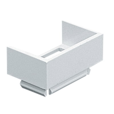 Marshall-Tufflex 16mm x 16mm Mini Trunking Surface Box Adaptor White (Pack of 50)