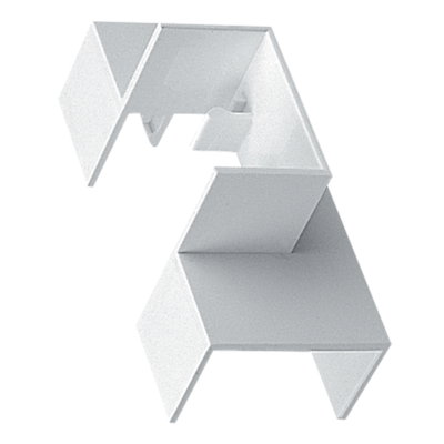 Marshall-Tufflex 25mm x 16mm (MMT2) Mini Trunking Ceiling Tee White (Pack of 10)