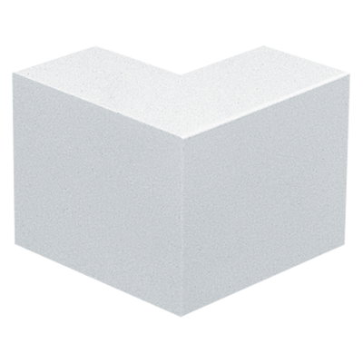 Marshall-Tufflex 38mm x 25mm Mini Trunking External Bend White (Pack of 25)