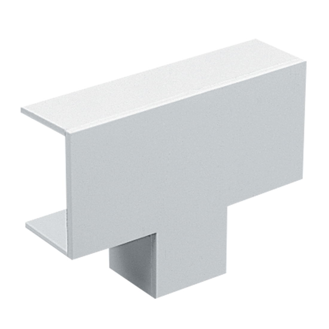 Marshall-Tufflex 25mm x 16mm & 16mm x 16mm Mini Trunking Square Unequal Tee White (Pack of 30)