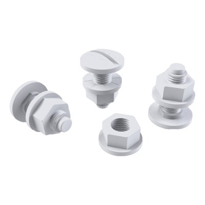 Marshall-Tufflex PVC Cable Tray Nut And Bolt Fixings (Pack of 100)