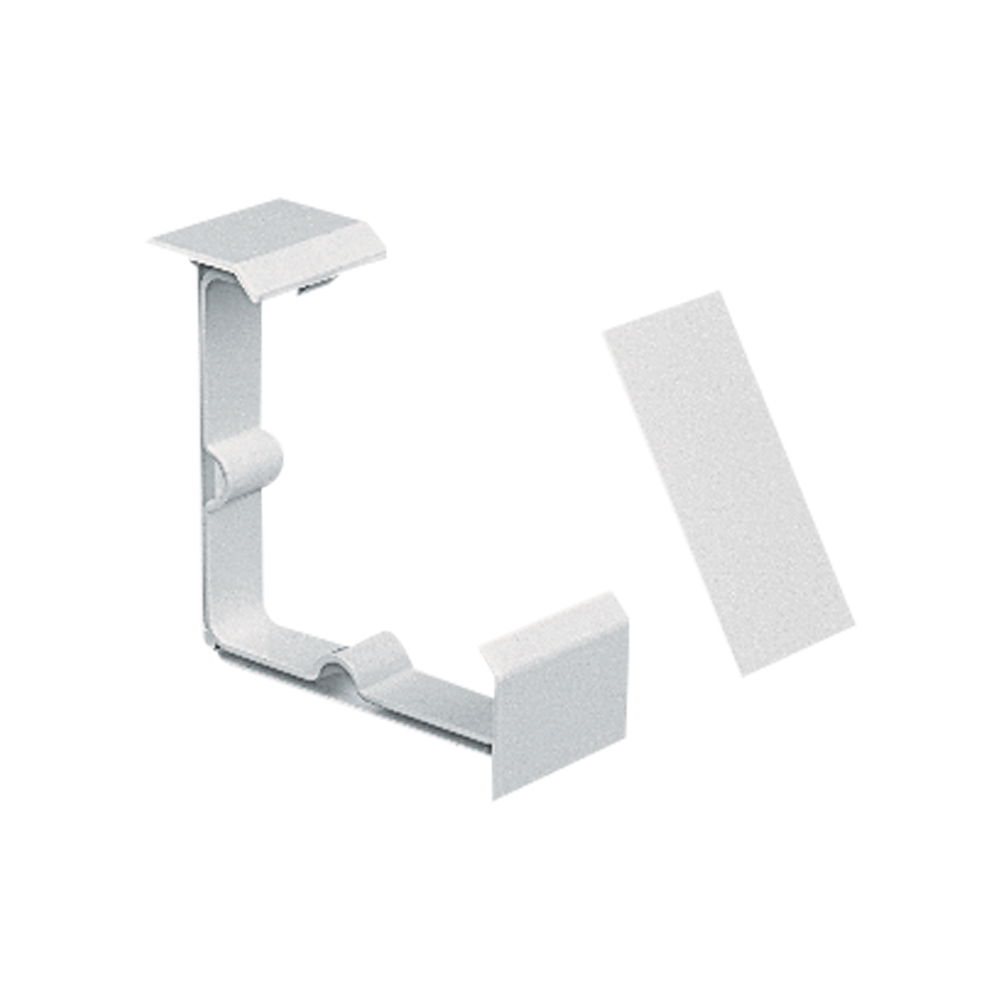 Marshall-Tufflex 105mm x 105mm PVC-U Bench Trunking Coupler White