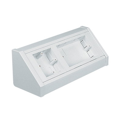 Marshall-Tufflex 105mm x 105mm PVC-U Bench Unit 1 + 2 Gang Single Sided Unit White