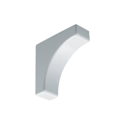Marshall-Tufflex 50mm x 50mm PVC-U Cornice End Cap White (Pack of 10)