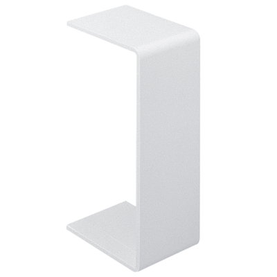 Marshall-Tufflex Mono 10 Trunking 100mm x 50mm PVC-U Coupler White (Pack of 2)