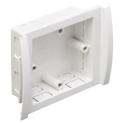 Marshall-Tufflex Odyssey 1 Gang Accessory Box 30mm Deep White (Pack of 20)