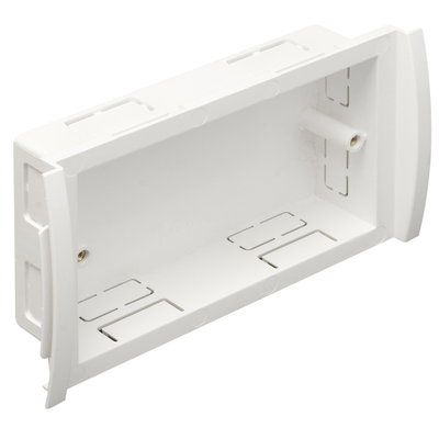 Marshall-Tufflex Odyssey 2 Gang Accessory Box 30mm Deep White (Pack of 10)
