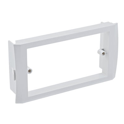 Marshall-Tufflex Odyssey 2 Gang Power & Data Mounting Frame White (Pack of 2)