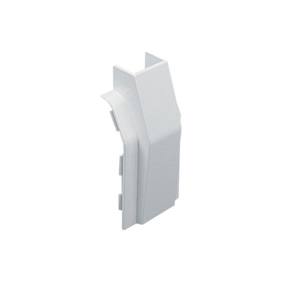 Marshall-Tufflex Sovereign Plus 75mm x 20mm PVC-U 3 Compartment Skirting MMT2 (25mm x 16mm) Mini Trunking Adaptor White (Pack of 5)