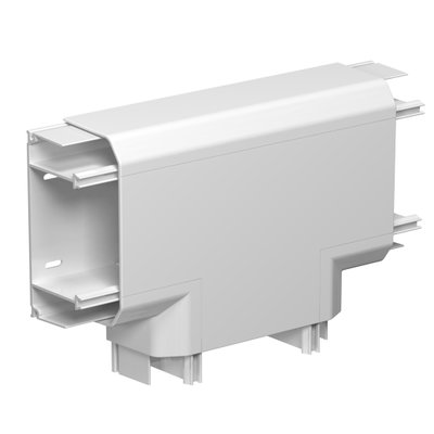 Marshall-Tufflex Sterling Compact 140mm x 50mm x 3m PVC-U 3 Compartment Dado Flat Tee White
