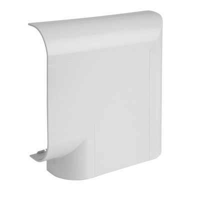 Marshall-Tufflex Sterling Curve 167mm x 50mm PVC-U 3 Compartment Dado (Profile 1) Flat Angle Cover White