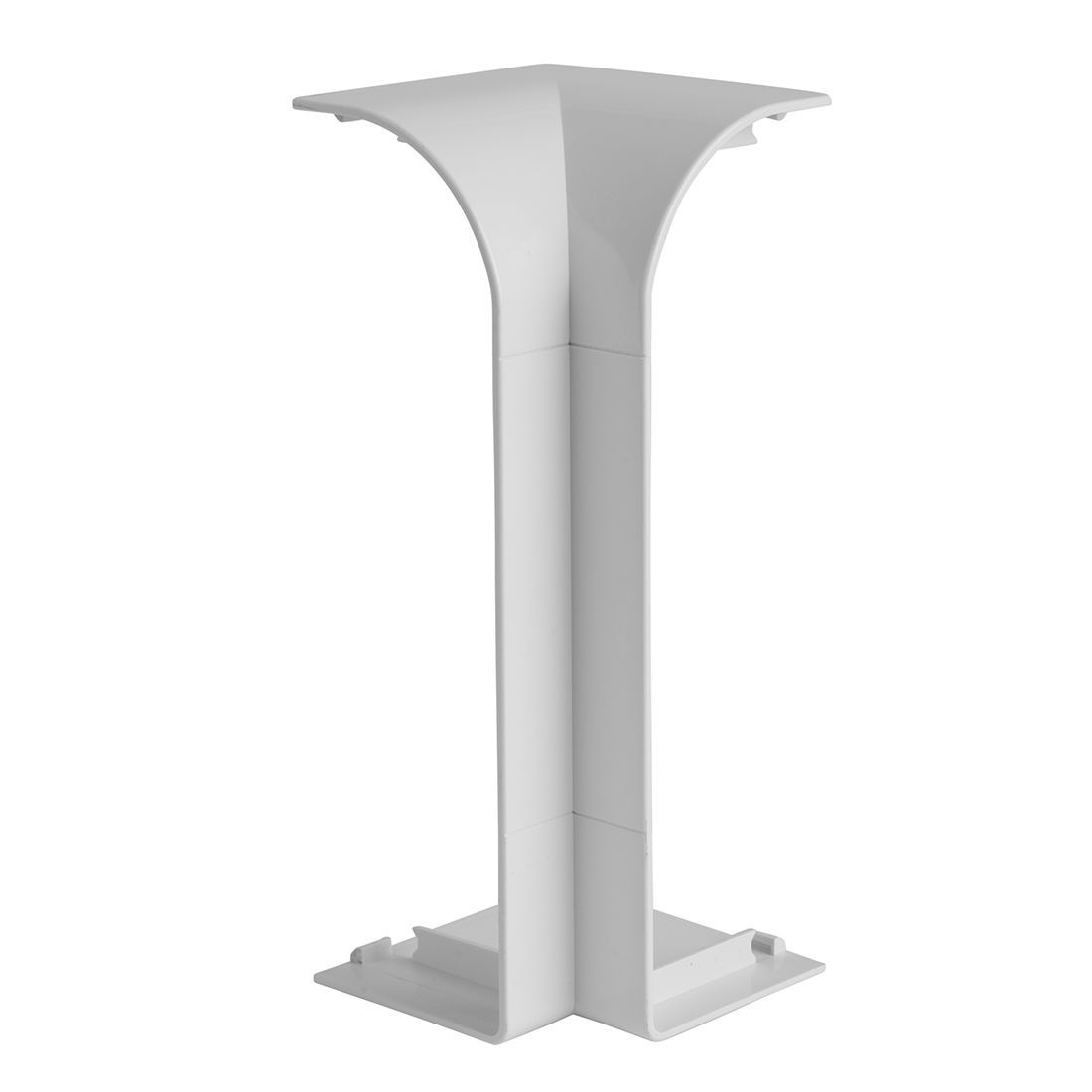 Marshall-Tufflex Sterling Curve 167mm x 50mm PVC-U 3 Compartment Dado (Profile 2) Internal Bend White (Pack of 2)