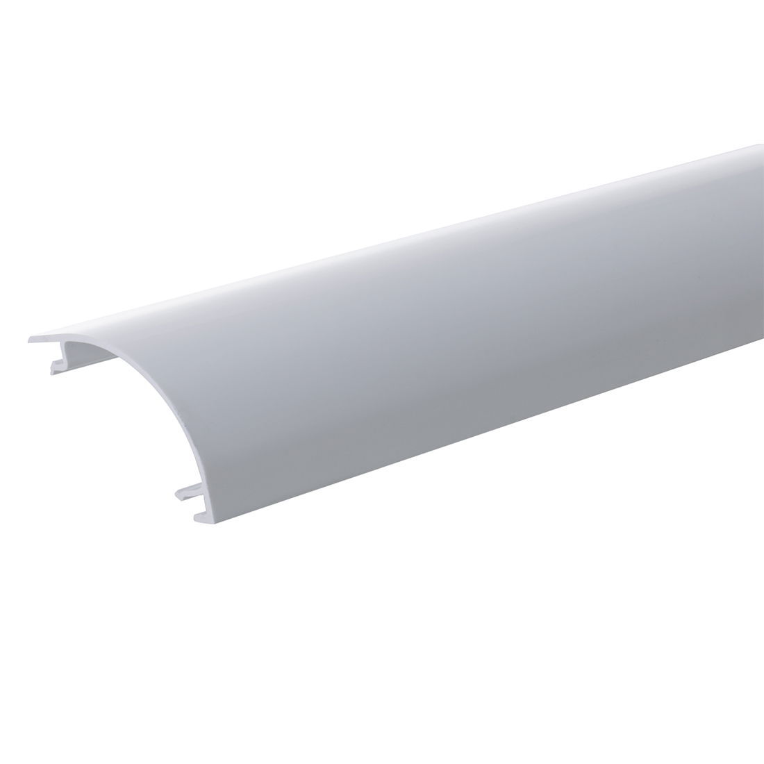 Marshall-Tufflex Sterling Curve 167mm x 50mm x 3m PVC-U 3 Compartment Dado & Skirting (Profile 1 & 2) Curve Cover White (Pack of 8)