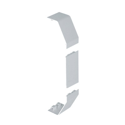 Marshall-Tufflex XL 201 220mm x 65mm PVC-U 3 Compartment Dado Coupler White (Pack of 5)