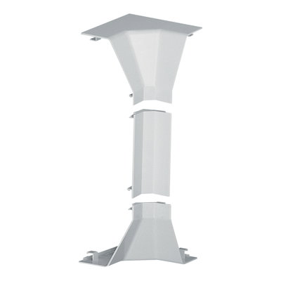 Marshall-Tufflex XL 201 220mm x 65mm PVC-U 3 Compartment Dado Internal Bend White (Pack of 5)