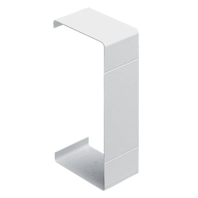 Marshall-Tufflex System 130 130mm x 63mm Steel Trunking External Tolerance Sleeve White (Pack of 5)