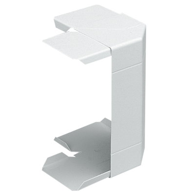 Marshall-Tufflex System 130 130mm x 63mm Steel Trunking Universal Internal/External Bend White