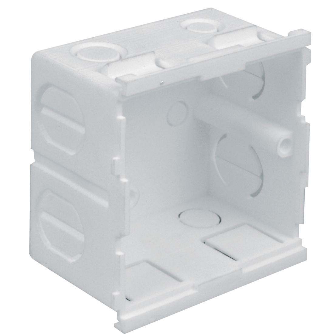 Marshall-Tufflex 1 Gang 40mm Deep Accessory Box White (Pack of 12)