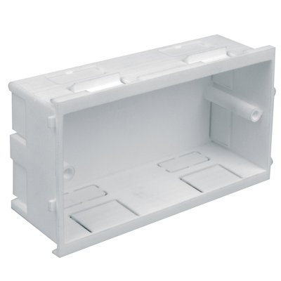 Marshall-Tufflex 2 Gang 40mm Deep Accessory Box White (Pack of 6)