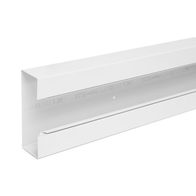 Marshall-Tufflex System 170 170mm x 63mm x 2m Steel Trunking Universal Internal/External Bend White