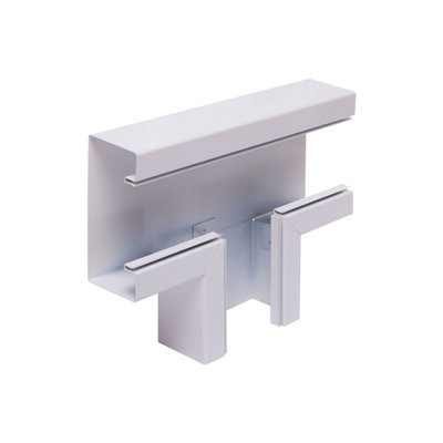 Marshall-Tufflex System 170 170mm x 63mm Steel Trunking Flat Tee Base White