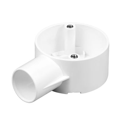 Marshall-Tufflex MT Supertube 20mm LSOH Circular Box Terminal White (Pack of 20)