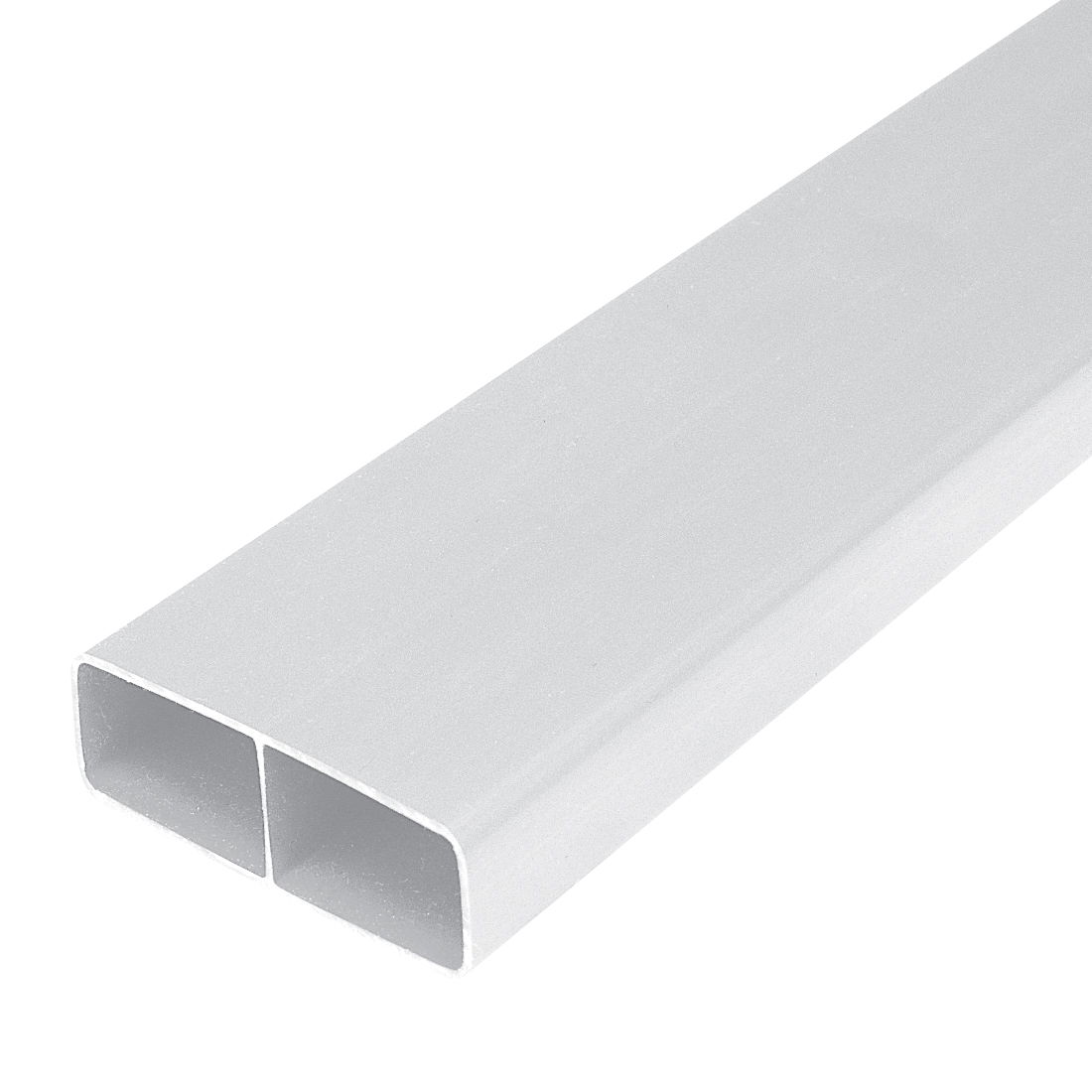 Marshall-Tufflex Underfloor Screed System PVC-U Riser Twin Section Ducting 75mm x 25mm x 3m (Pack of 8)