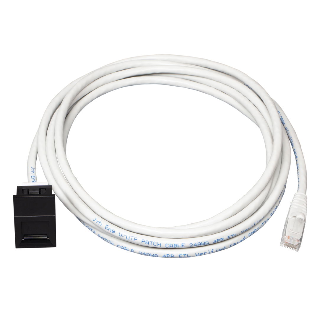 Marshall-Tufflex Cat 6 IDC Data Module to RJ45 Cable Assembly 3m