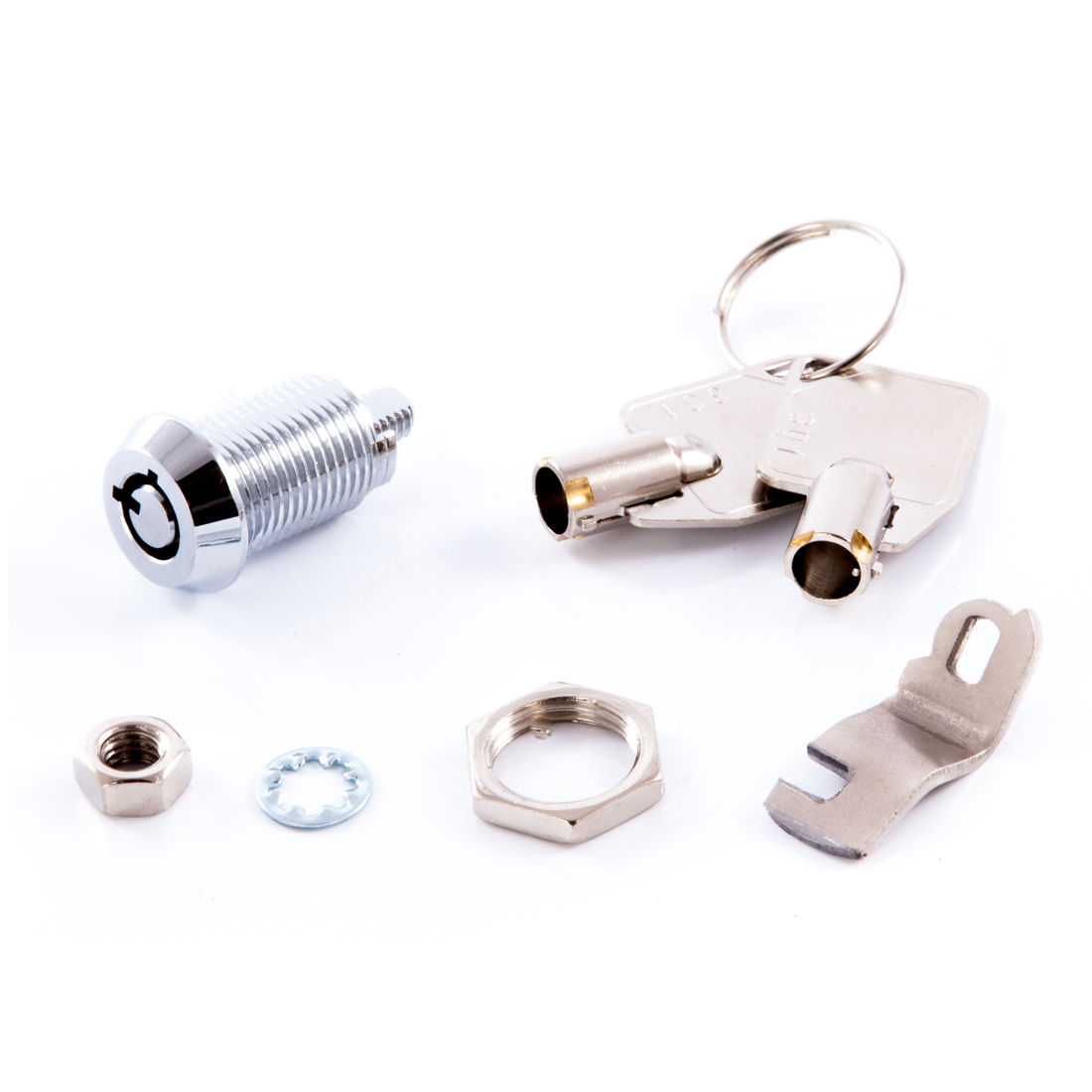 Marshall-Tufflex Lock Kit For Raised Floor Box Silver