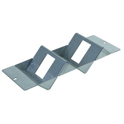 Marshall-Tufflex 4 Compartment Data/Voice Wave Plate 2 x RJ45