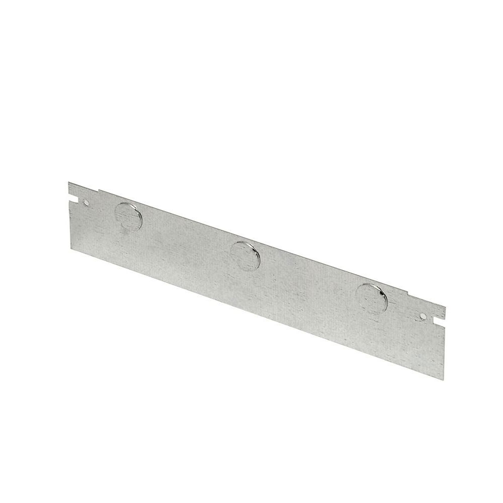 Marshall-Tufflex Underfloor Screed System Steel Blank End 3 x 20mm Knockouts