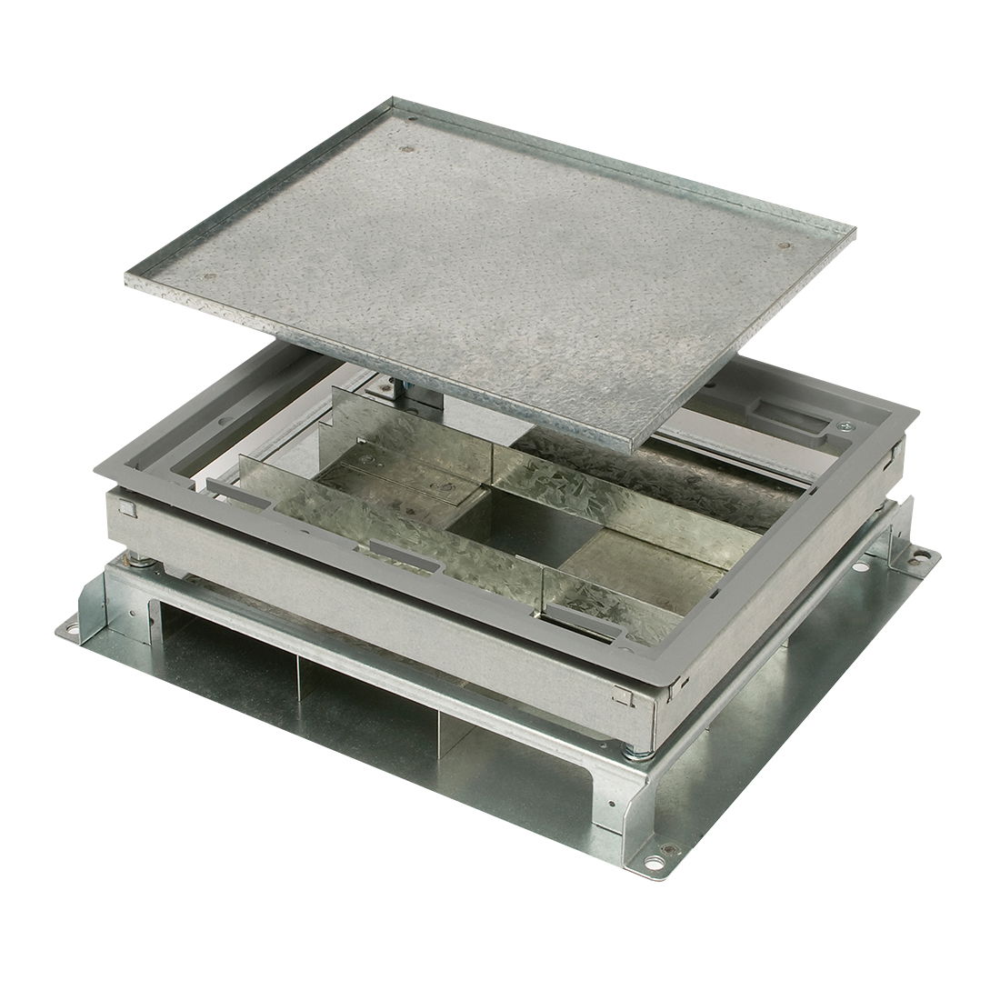 Marshall-Tufflex Underfloor Screed System Steel Universal Junction Box 269mm x 234mm