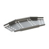 Marshall-Tufflex Metal Cable Tray Heavy Duty 45 Deg Flat Bend 100mm Pre-Galvanised