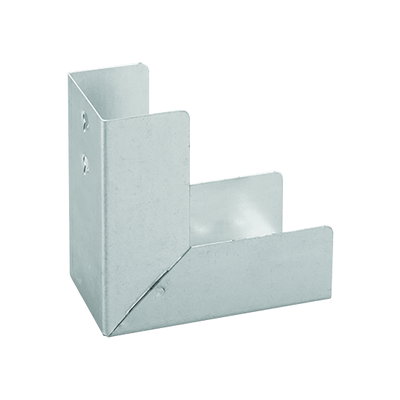 Marshall-Tufflex Metal Lighting Trunking 50mm x 50mm Lighting Trunking 2 Way Coupler Inside Lid