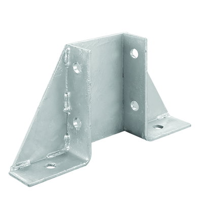 Marshall-Tufflex 41mm x 82mm Back 2 Back Gusset Base Plate Bracket