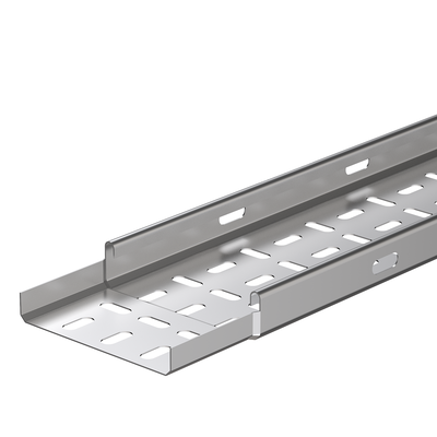 Marshall-Tufflex Metal Cable Tray Medium Duty 100mm x 25mm x 3m Pre-Galvanised