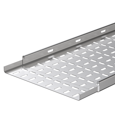Marshall-Tufflex Metal Cable Tray Medium Duty 225mm x 25mm x 3m Pre-Galvanised