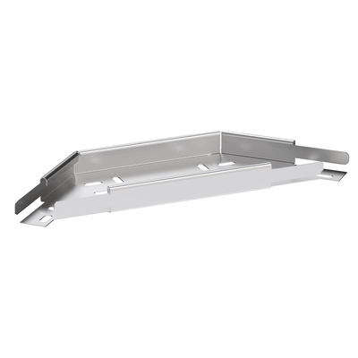 Marshall-Tufflex Metal Cable Tray Medium Duty 90 Deg Flat Bend 75mm Pre-Galvanised